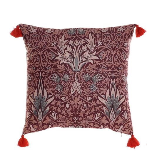 Cojín Jaipur rojo