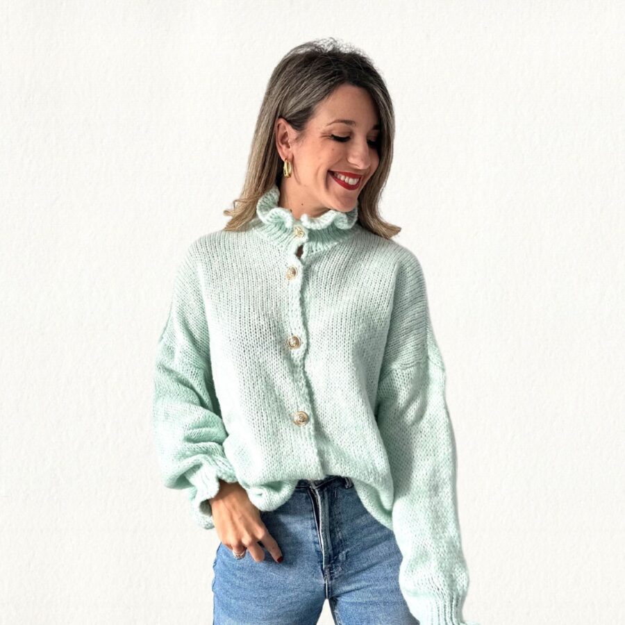 Chaqueta de punto mint