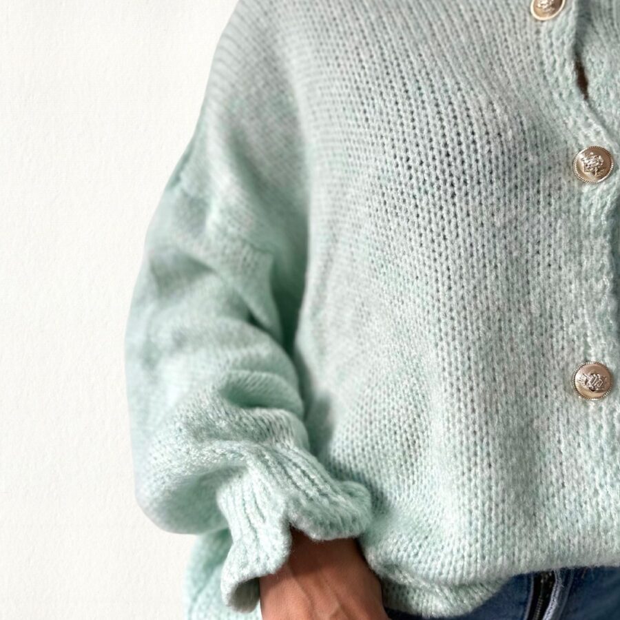 Chaqueta de punto mint
