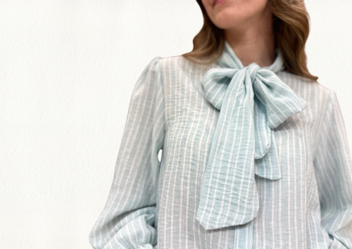 Blusa diplomática mint