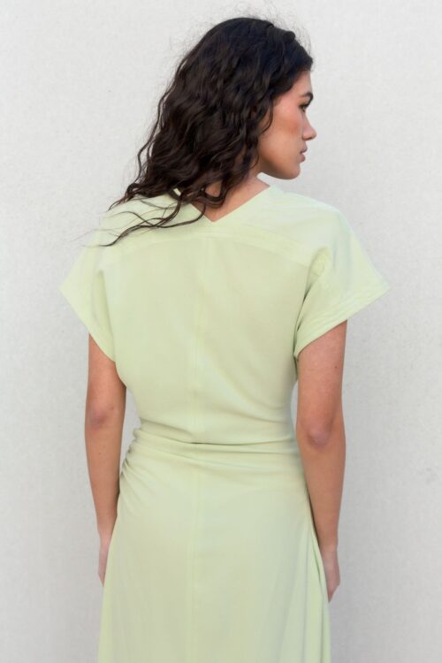 Vestido midi mint