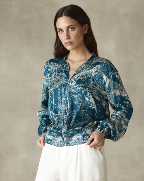 Bomber azul LH