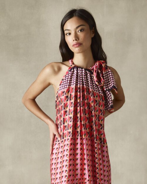 Vestido LH estampado fluido