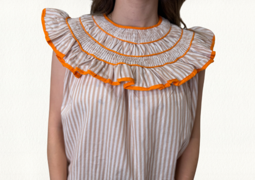 Conjunto pantalon y top rayas