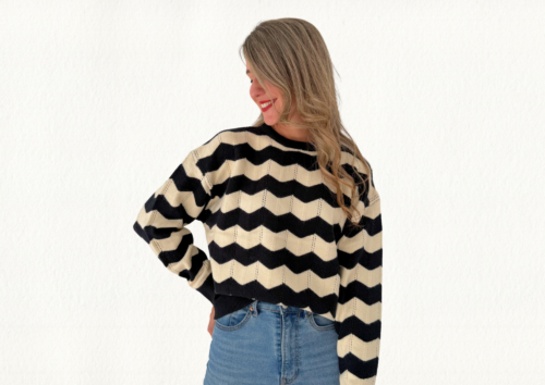 Jersey rayas zigzag